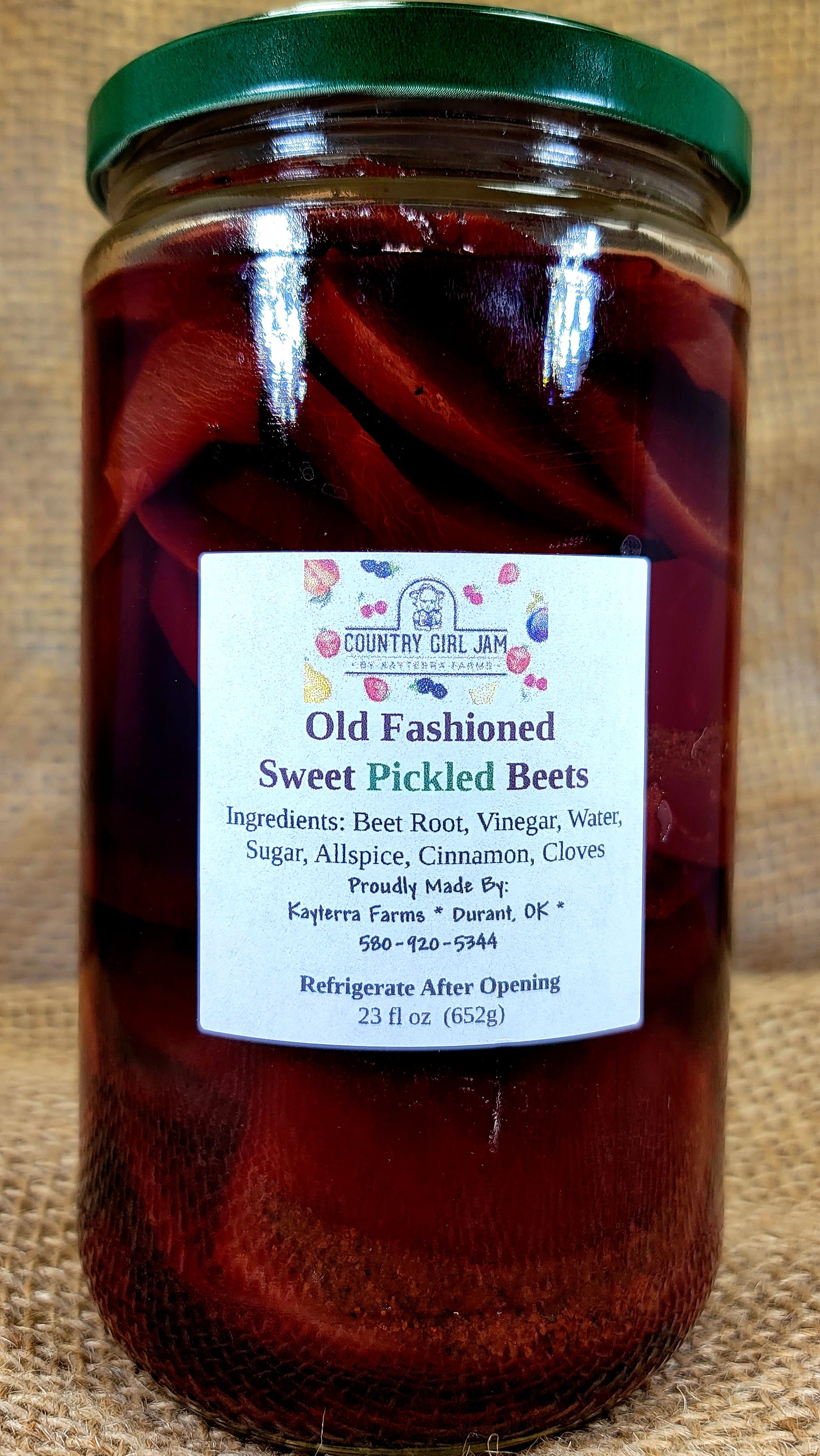 Old Fashioned Sweet Pickled Beets New Size 16oz only