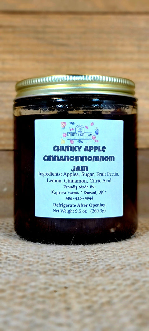 Chunky Cinnamon Apple Preserves
