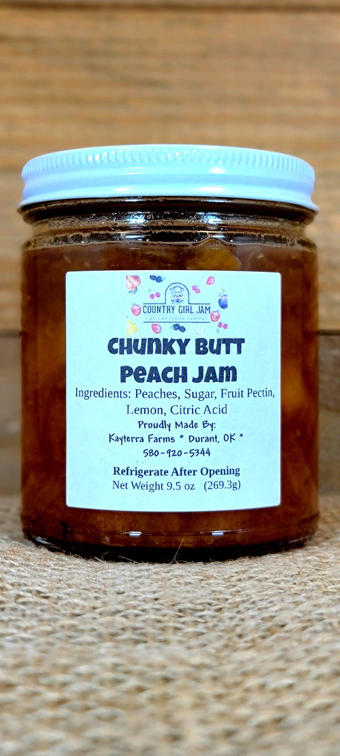 Chunky Butt Peach Preserves