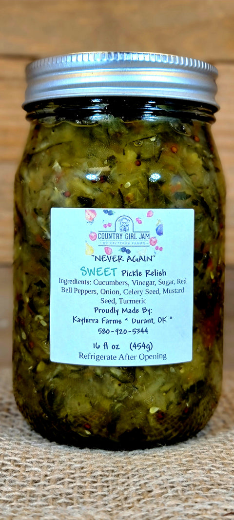 Sweet Pickle Relish - Never Again!