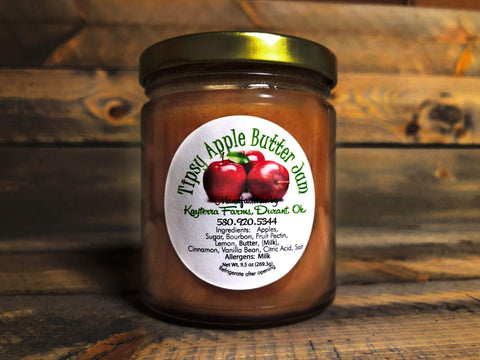 Tipsy Apple Butter Jam ~  9.5 oz